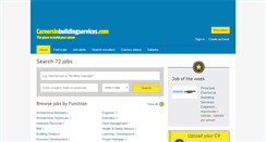 Desktop Screenshot of careersinbuildingservices.com